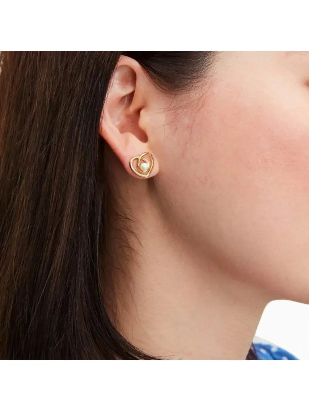 Kate Spade Infinite Hearts Studs Earrings